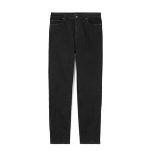 EILEEN FISHER Organic Cotton Denim Slim Jeans in Black